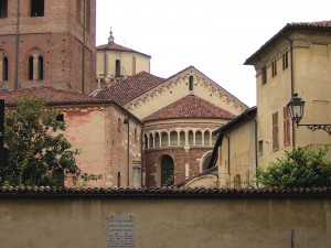 abside della cattedrale di sant'evasio