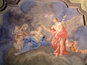 Palazzo Magnocavalli - Affresco